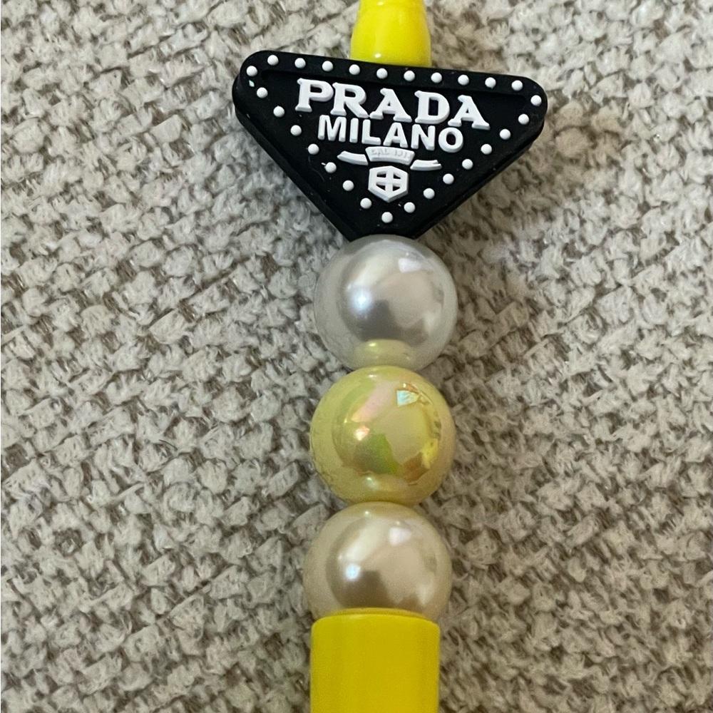 Prada  Yellow Focal Pen